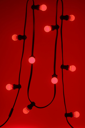 Лампа светодиодная ЭРА STD ERARL50-E27 E27 / Е27 3Вт груша красный для белт-лайт (1/100) (Б0049580) фото 6
