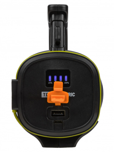 Фонарь светодиод. "Прожектор 8", аккумуляторный, 5 Вт LED, 220 лм, 3,7 В 2,4 А*ч, USB, TDM (1/20) (SQ0350-0008) фото 4