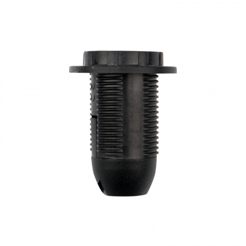 Патрон REXANT  пластиковый термостойкий подвесной с кольцом Е14, черный  (1/50/200) (11-8827) фото 2