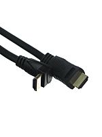 Кабель HDMI<=>HDMI-угловой коннектор 90град  3м, 2.0V VCOM <CG523-3M> (1/40)