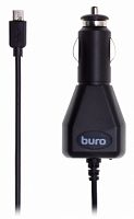 Автомобильное зар./устр. Buro XCJ-048-EM-2A 2A универсальное кабель microUSB черный (1/400)