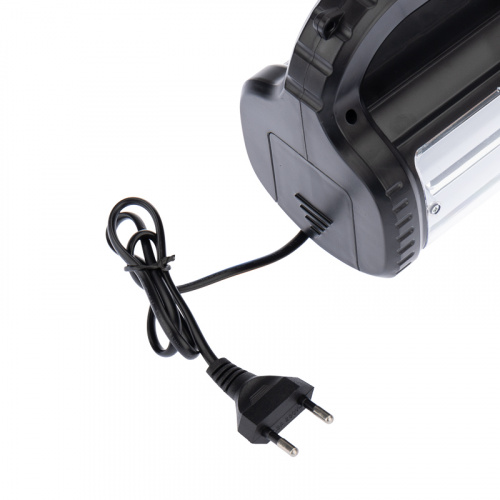 Фонарь-прожектор поисковый с головным и боковым светом, со встроенным аккумулятором, кабель питания 220 В (1/24) (75-707) фото 9