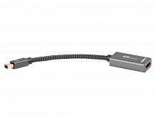 Адаптер miniDP --> HDMI-F 0.15м ,  оплетка, 4K@60Hz, Telecom (TA565) (1/200)