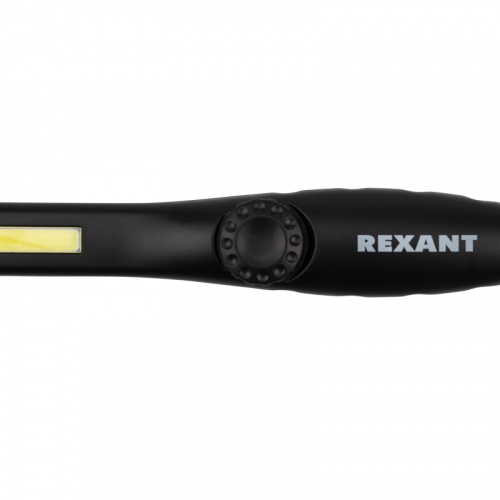 Фонарь REXANT автомобильный (индикатор зарядки, USB кабель в комплекте, регулятор яркости, поворотный корпус шарнир, встроенный аккумулятор) (1/50) (75-724) фото 3