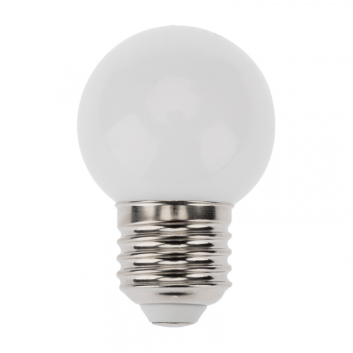 Лампа шар NEON-NIGHT Е27 5 LED Ø45мм - белая (1/100) (405-115) фото 4