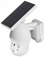 Светильник ЭРА уличный ERAFS012-10 фасадный на солнечной батарее настенный Камера с датчиком движения 6 LED (1/6) (Б0057600)