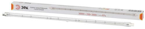 Лампа ЭРА галогенная J333-2000W-R7s-230V R7s 2000Вт трубка теплый белый свет (1/500) (Б0048498)