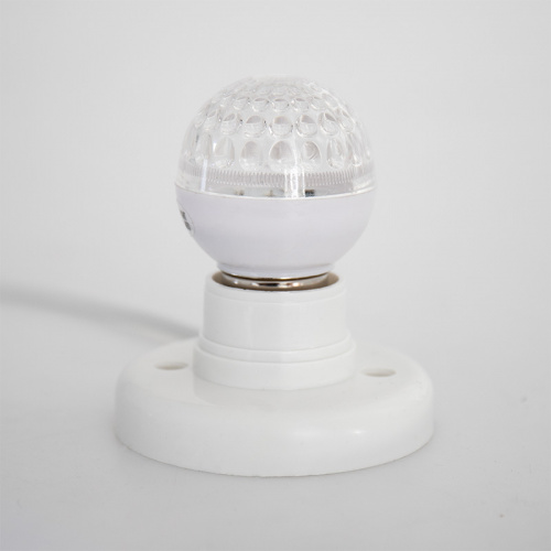 Лампа шар NEON-NIGHT Е27 9 LED Ø50мм ТЕПЛЫЙ БЕЛЫЙ (1/100) (405-216) фото 2