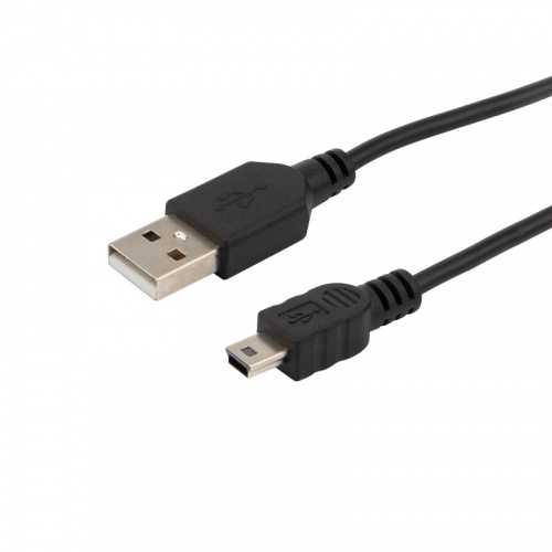 Кабель USB-mini USB/PVC/black/1m/REXANT (1/500) (18-4402) фото 4