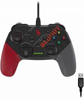 Проводной геймпад A4Tech Bloody GP30 Sports USB виброотдача обратная связь (GP30 SPORTS RED), черный/красный (1/30)