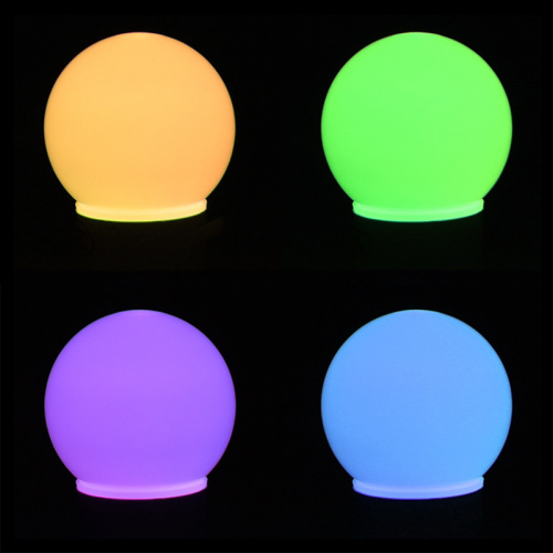 Лампа шар NEON-NIGHT Е27 9 LED Ø50мм RGB (1/100) (405-512) фото 6