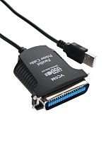 Кабель-адаптер VCOM USB A (вилка) -> LPT (прямое подключение к LPT порту принтера), 1.8 м. (1/30) (VUS7052)