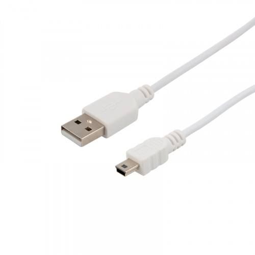Кабель USB-mini USB/PVC/white/1,8m/REXANT (10/250) (18-1134) фото 6
