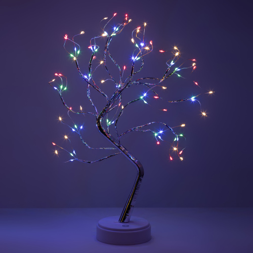 Фигурка ЭРА ЕGNID - 36MC Дерево с самоцветами 36 microLED (1/24) (Б0056009) фото 5
