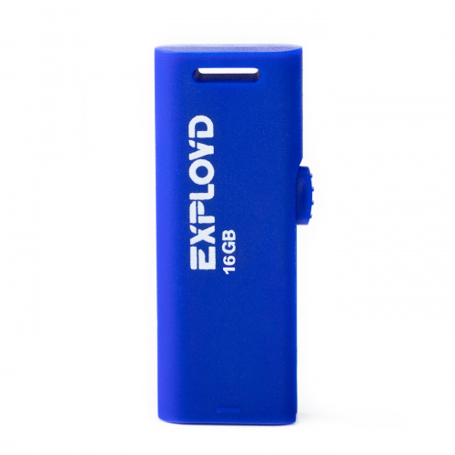 Флеш-накопитель USB  16GB  Exployd  580  синий (EX-16GB-580-Blue) фото 4
