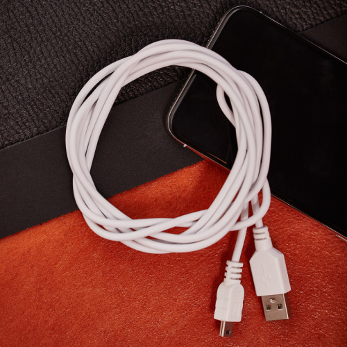 Кабель USB-mini USB/PVC/white/1,8m/REXANT (10/250) (18-1134) фото 3
