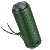 Колонка портативная Borofone BR22, Sports, Bluetooth, цвет: зелёный, тёмный (1/40) (6974443384116)