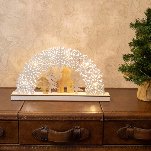 Фигурка деревянная NEON-NIGHT с подсветкой "Рождественская сказка" 44,5*6*24 см (1/6) (504-021) фото 3