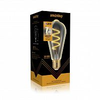 Лампа светодиодная SMARTBUY ART ST64 7Вт 3000К E27 (теплый свет) (1/100) (SBL-ST64Art-7-30K-E27)