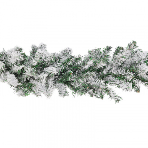 Шлейф NEON-NIGHT заснеженный еловый 2.7 м, Ø 26 см, ПВХ (1/18) (307-122) фото 4