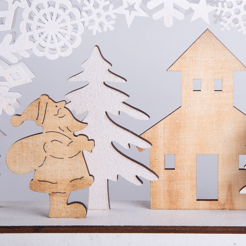 Фигурка деревянная NEON-NIGHT с подсветкой "Рождественская сказка" 44,5*6*24 см (1/6) (504-021) фото 10