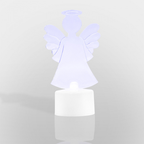 Фигура светодиодная NEON-NIGHT на подставке "Ангел 2D", RGB (1/96) (501-044) фото 6