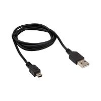 Кабель USB-mini USB/PVC/black/1m/REXANT (1/500) (18-4402)