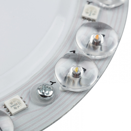 Светильник настенно-потолочный REXANT Satori Melody 2700-6500 K RGB Bluetooth Sound с пультом и APP LED (1/10) (624-001) фото 6