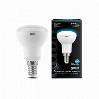 Лампа светодиодная GAUSS R50 6W 530lm 4100K Е14 1/10/100 (106001206)