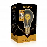 Лампа светодиодная SMARTBUY ART A60 7Вт 3000К E27 (теплый свет) (1/100) (SBL-A60Art-7-30K-E27)