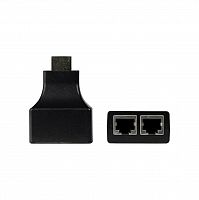 Адаптер для передачи HDMI сигнала по витой паре UTP 5e/6, до 30 м. (в компл. 2 адаптера) (A250)/50