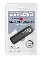 Флеш-накопитель USB  32GB  Exployd  620  чёрный (EX-32GB-620-Black)
