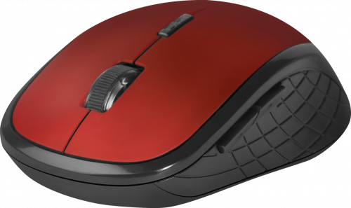 Беспроводная мышь DEFENDER Hit MM-415 (1600dpi) (5but), красный/черный (1/60) (52415) фото 3