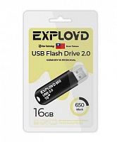 Флеш-накопитель USB  16GB  Exployd  650  чёрный (EX-16GB-650-Black)