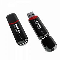 Флеш-накопитель USB 3.0  64GB  A-Data  UV150  чёрный (AUV150-64G-RBK)