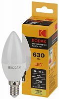 Лампа светодиодная KODAK B35-7W-830-E14 E14 / Е14 7Вт свеча теплый белый свет (1/100) (Б0057623)
