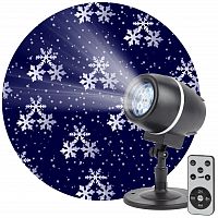 Проектор светодиодный ЭРА Снежный вальс светодиодный 220В IP44 (1/12) (Б0047979)