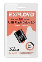 Флеш-накопитель USB  32GB  Exployd  640  чёрный (EX-32GB-640-Black)
