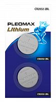 Элемент питания SAMSUNG PLEOMAXCR2032-2BL Lithium (60/240/43200) (Б0061071)