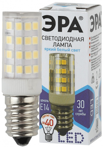Лампа светодиодная ЭРА STD LED T25-5W-CORN-840-E14 E14 / Е14 5Вт нейтральный белый свет (1/100) (Б0033031) фото 3