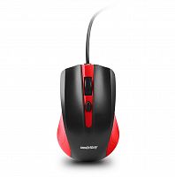 Мышь проводная Smart Buy ONE 352, красная/черный (1/100) (SBM-352-RK)