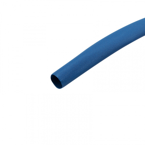 Трубка термоусаживаемая 4,0/2,0 мм синяя, ролик 2,44 м REXANT (1) фото 2