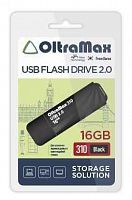 Флеш-накопитель USB  16GB  OltraMax  310  чёрный (OM-16GB-310-Black)