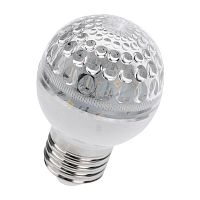 Лампа шар NEON-NIGHT Е27 10 LED Ø50мм зеленая 24В (постоянное напряжение) (1/100) (405-614)