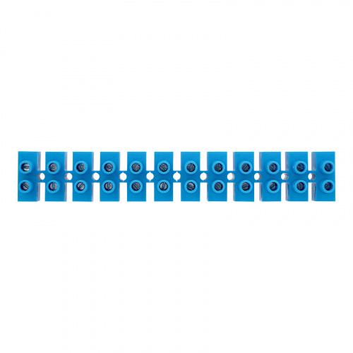 Клеммная винтовая колодка KВ-40 25-40, ток 100 A, полиэтилен синий REXANT (10 шт./уп.) (10/100) (07-5040-4) фото 5