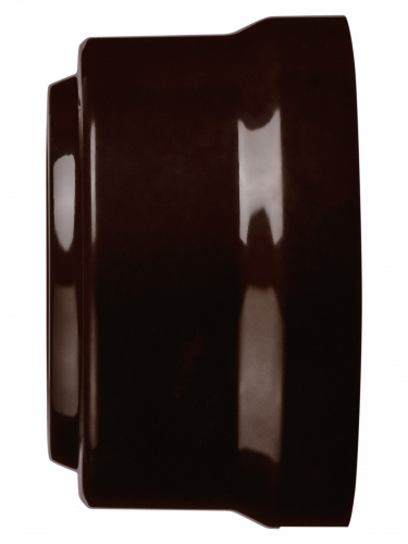 Розетка 2П 10А 250В коричневая «Виви» TDM (6/36) (SQ1820-1416) фото 3
