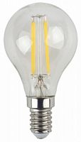 Лампа светодиодная ЭРА F-LED P45-7W-827-E14 E14 / Е14 7Вт филамент шар теплый белый свет (1/100) (Б0027946)
