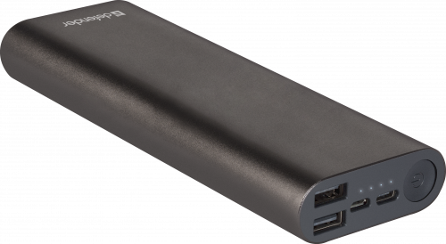 Мобильный аккумулятор ЗУ DEFENDER Lavita Fast 12000B Li-ion, 2 USB+1 Type-C, 12000 mAh, 3A, быстрый заряд (1/20) (83626) фото 2
