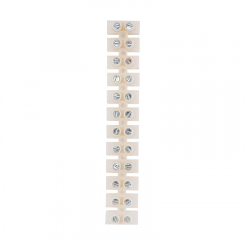 Клеммная колодка винтовая KВ-25 (10-25 мм²), ток 60 A, полиэтилен белый, индивидуальная упаковка, 1 шт. (ЗВИ) REXANT (1/50) (07-5025-1) фото 3