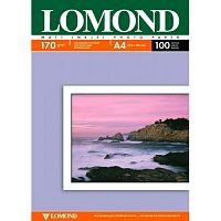 Фотобумага LOMOND A4 170 г/м2 мат/мат 100 лист. (1/11) (C0023059)